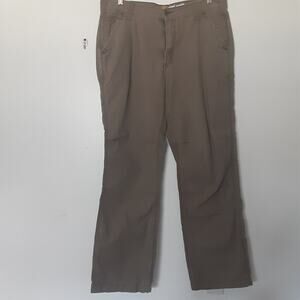 Carhartt Mens Pants 36x32 Brown Relaxed Straight Work Outdoors